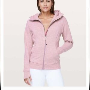 lululemon Scuba Hoodie Heather Pink 8